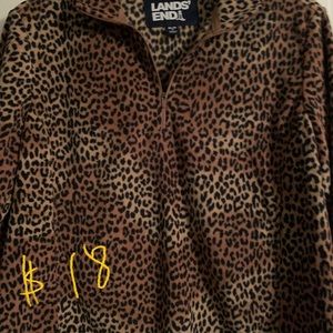 Lands End half zip fleece